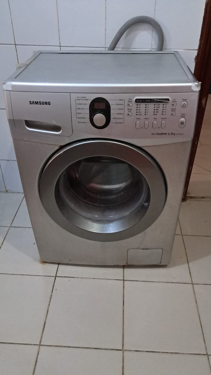 Samsung faulty ecobubble 6kg washing machine for sale