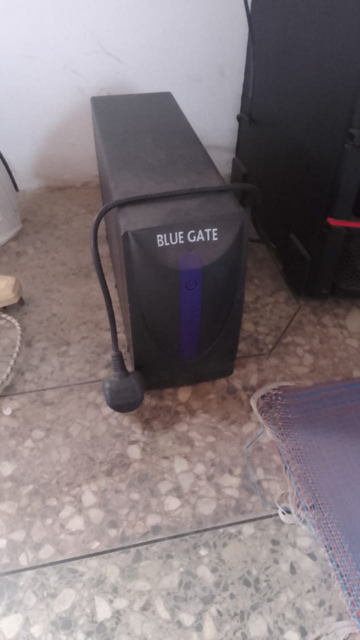 Faulty blue gate UPS