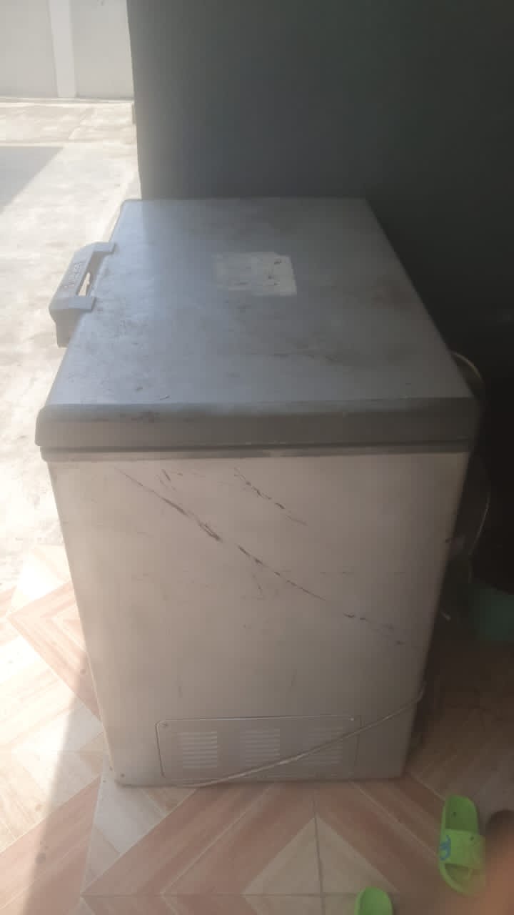 Used freezer being sold for scrap in Ajah